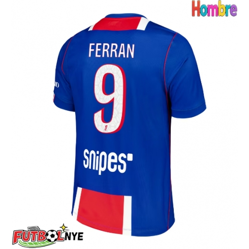 Camiseta Paris Saint-Germain Ferran Torres #9 Primera Equipación 2026-27 manga corta